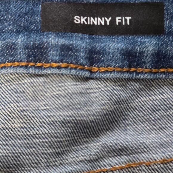 Judy Blue Multicolor Embroidery Pocket High Waist Skinny Jeans, Size 18W - Picture 5 of 9